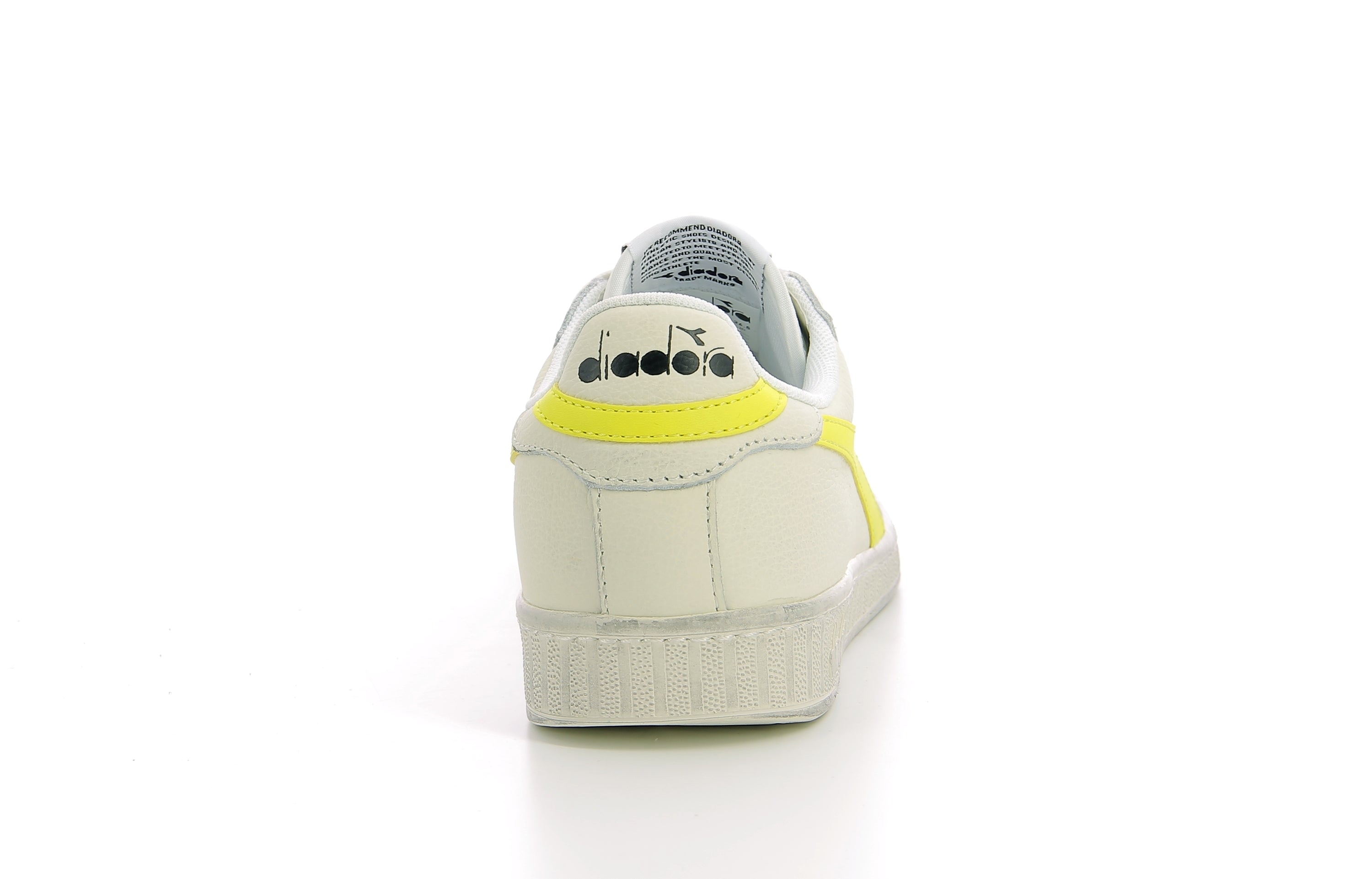 Sneakers Bas - Game L Fluo Wax - White/Lemon Yellow Fluo