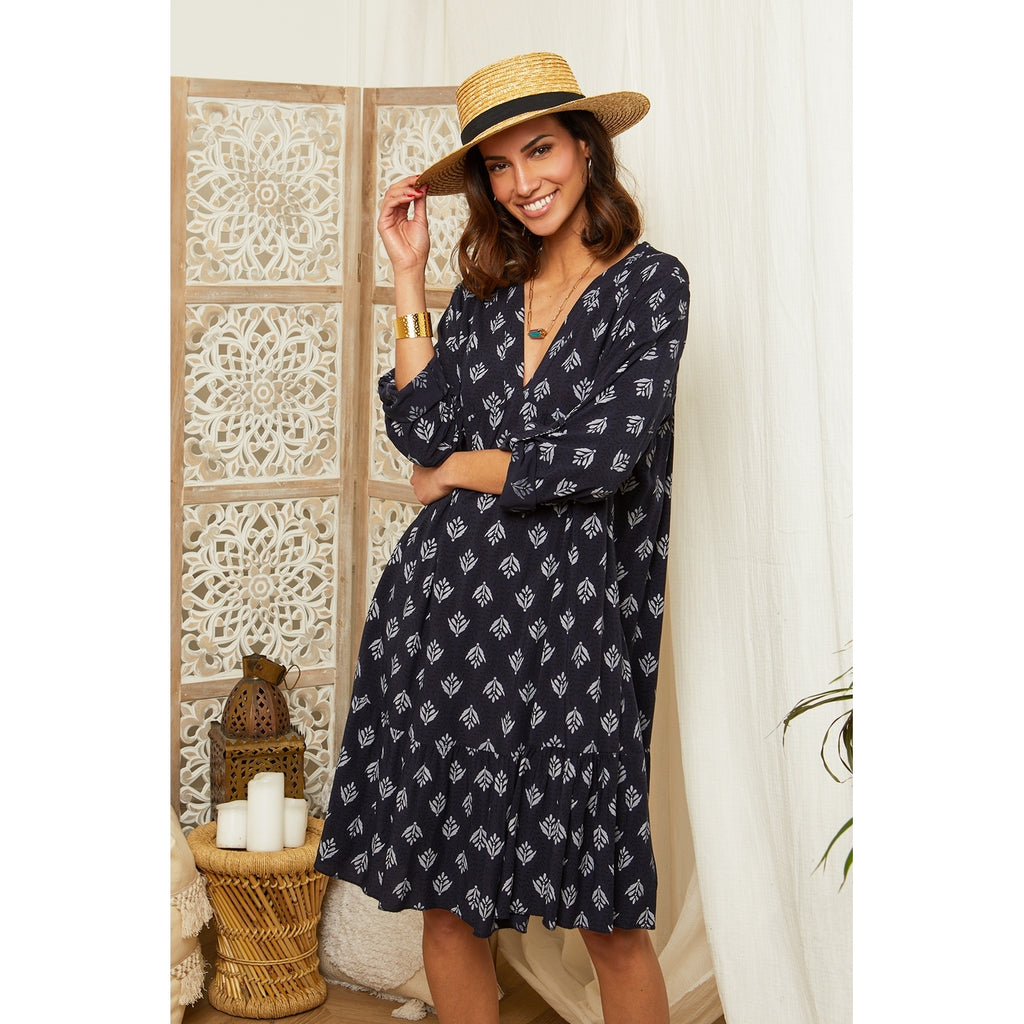 Vestido - Azul marino