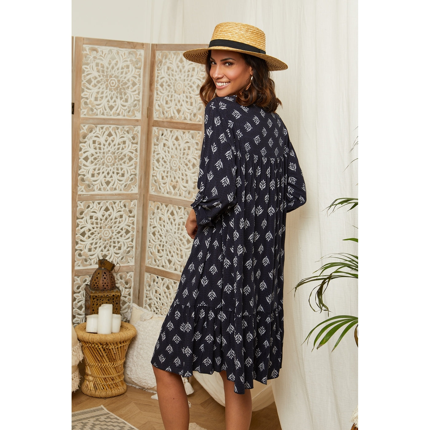 Vestido - Azul marino