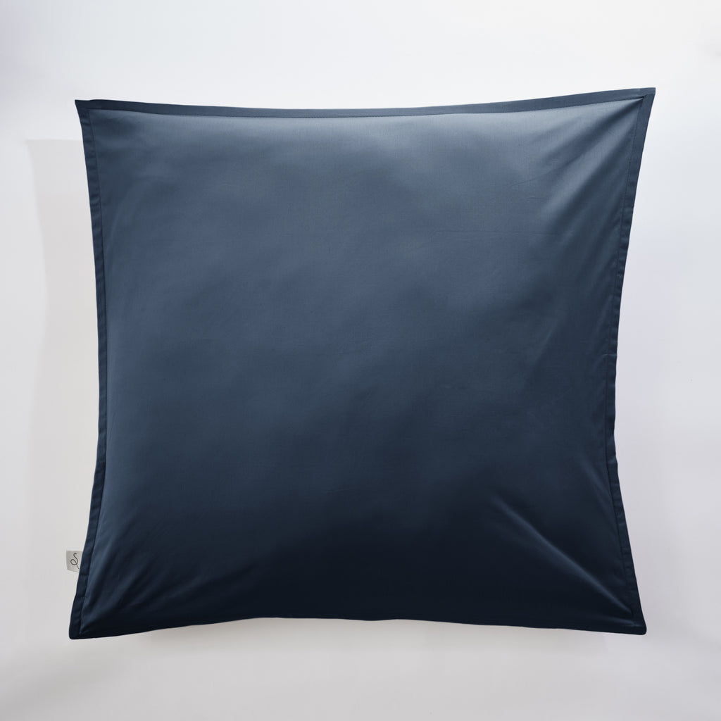 Bally - Plain Percale Pillowcase - 100% Cotton - Midnight Blue