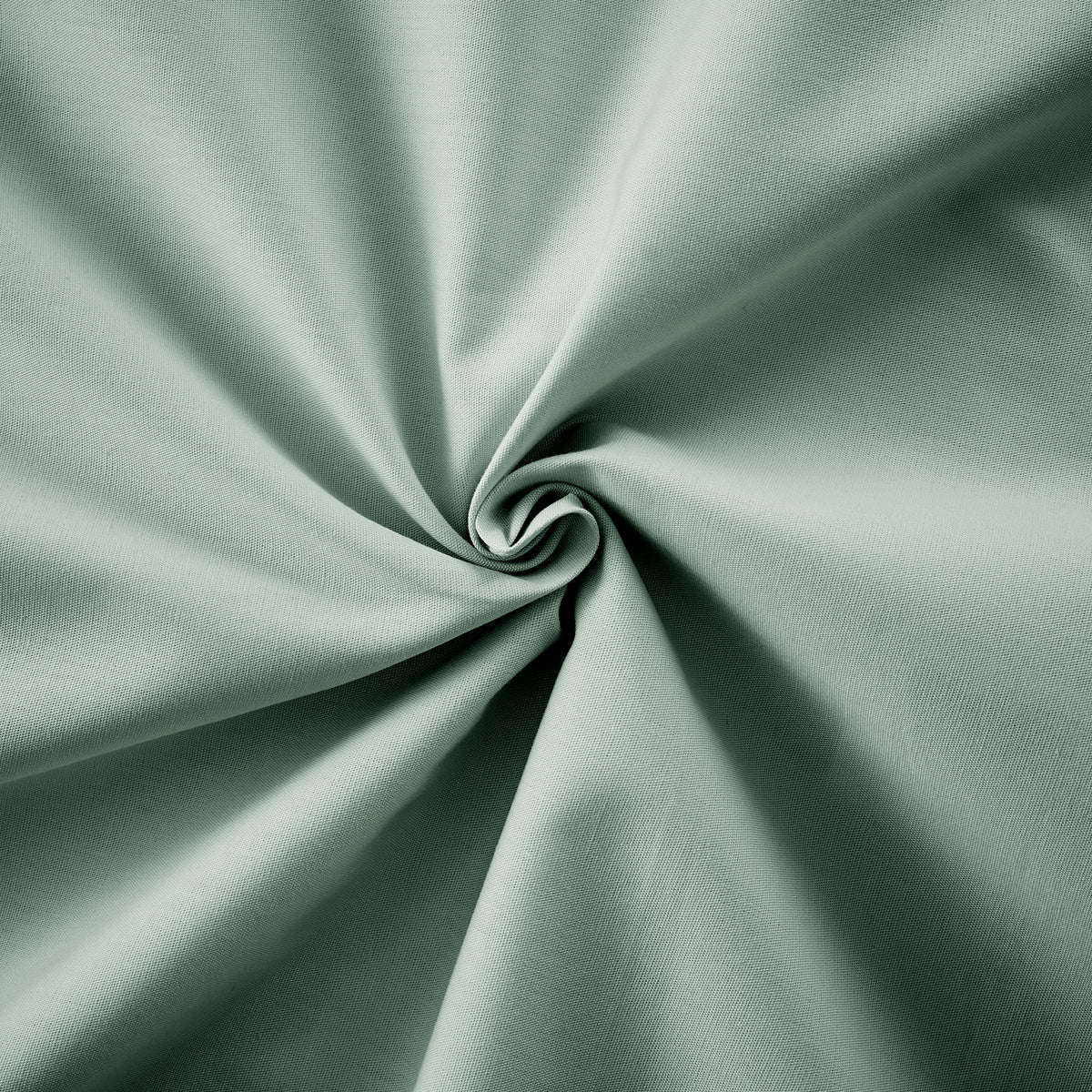Bally - Kussensloop effen percale - 100% katoen - Celadon