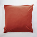 Bally - Kussensloop effen percale - 100% katoen - Terra cotta
