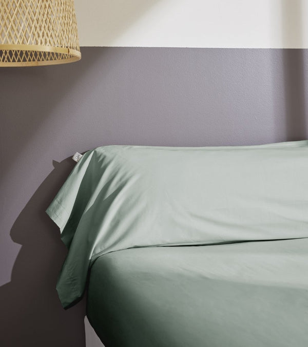 Bally - Rolkussensloop Effen Percale - 100% Katoen - Celadon