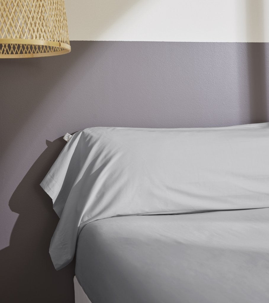 Bally - Rolkussensloop Effen Percale - 100% Katoen - Kiezel