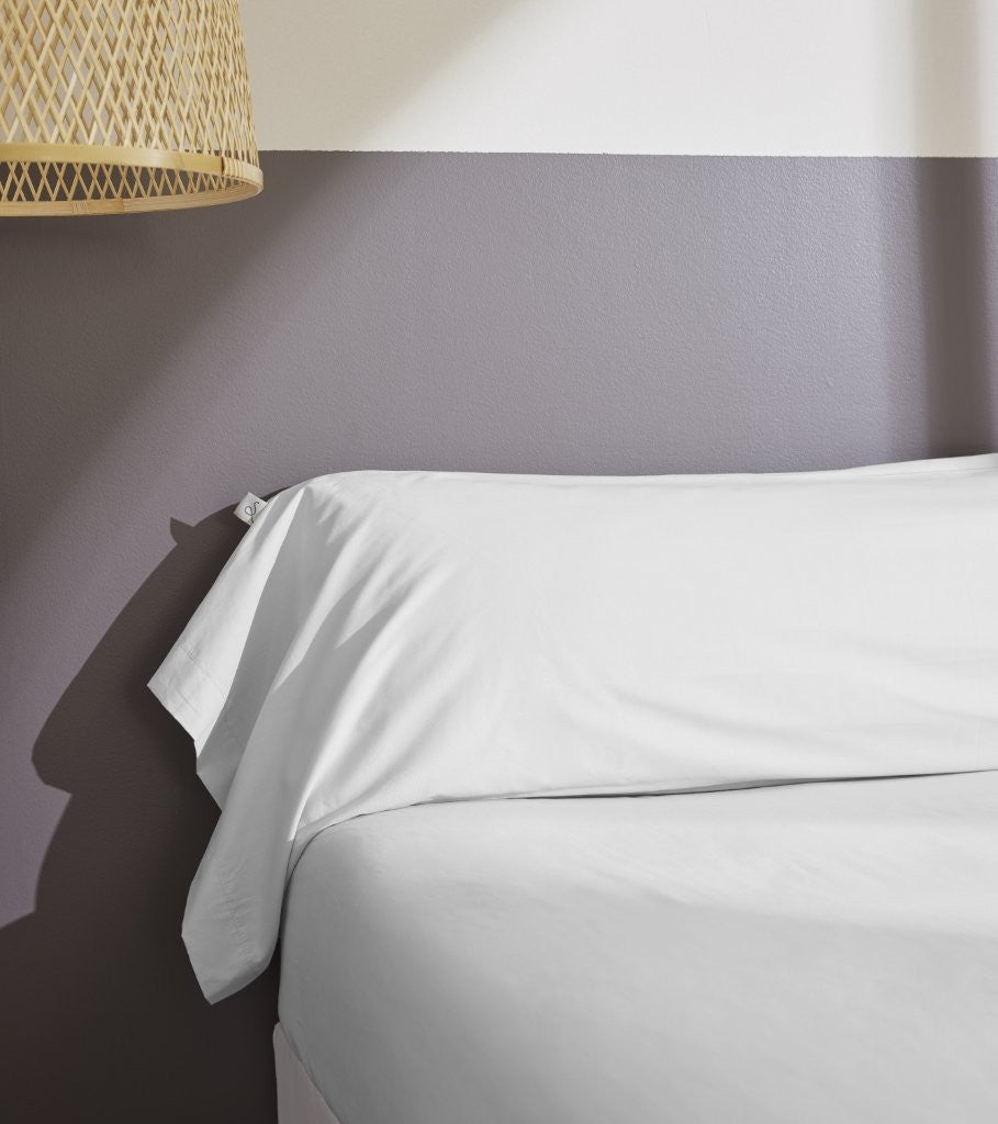 Bally - Effen percale rolkussensloop - 100% katoen - Sneeuwwit