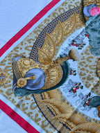 Hermès Scarf – Casques Et Plumets Model
