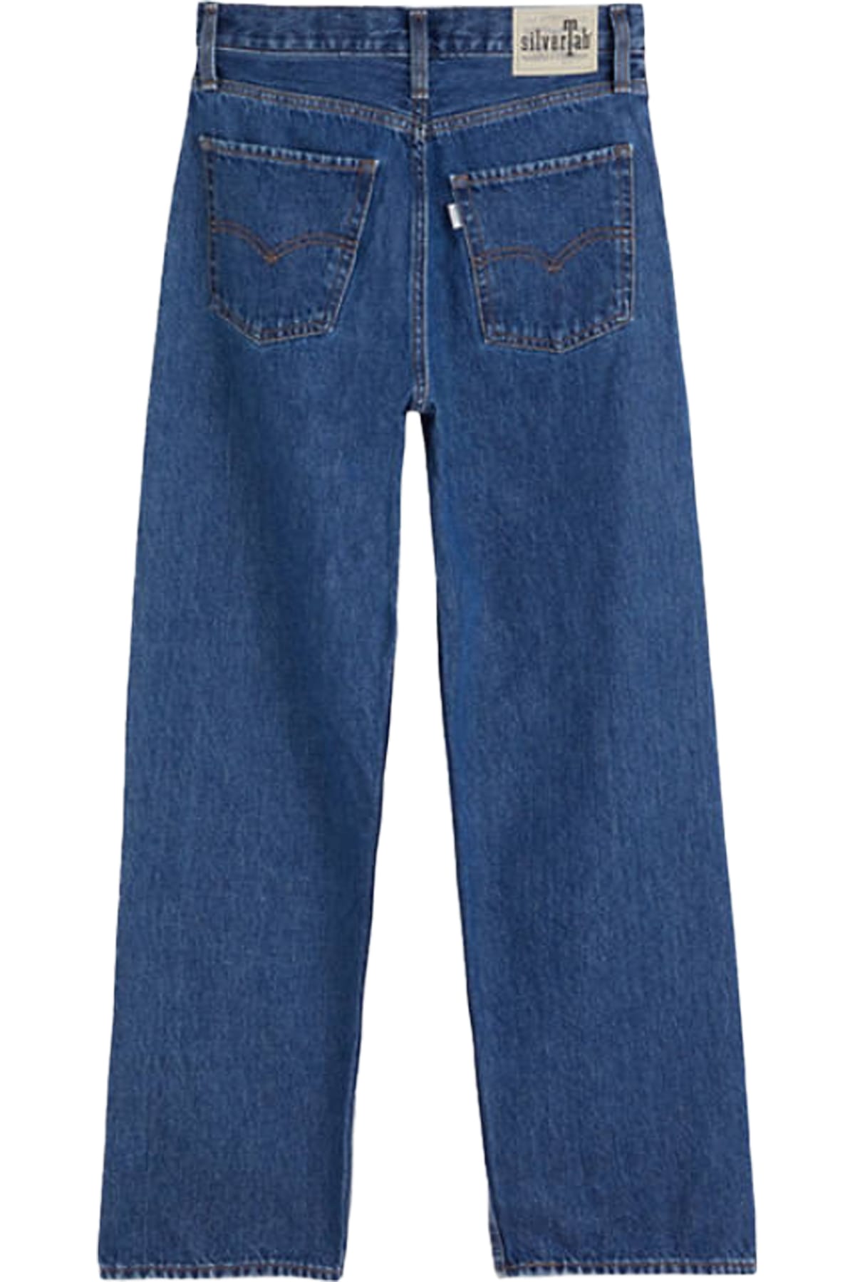 Levi'S 94 Baggy Jeans 31 X 31 Blue Straight Leg Mid Rise A3510-0008