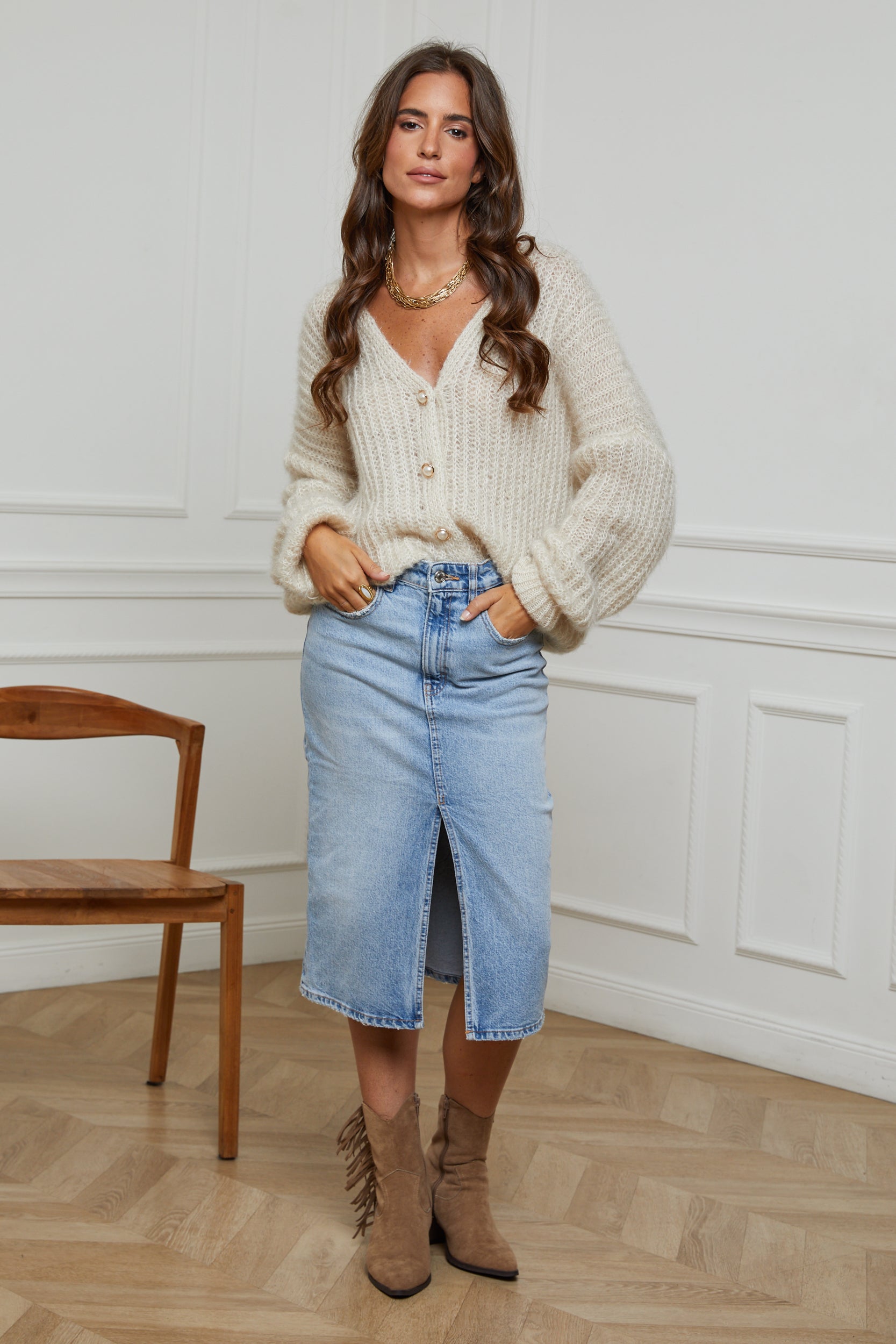Gilet - Beige