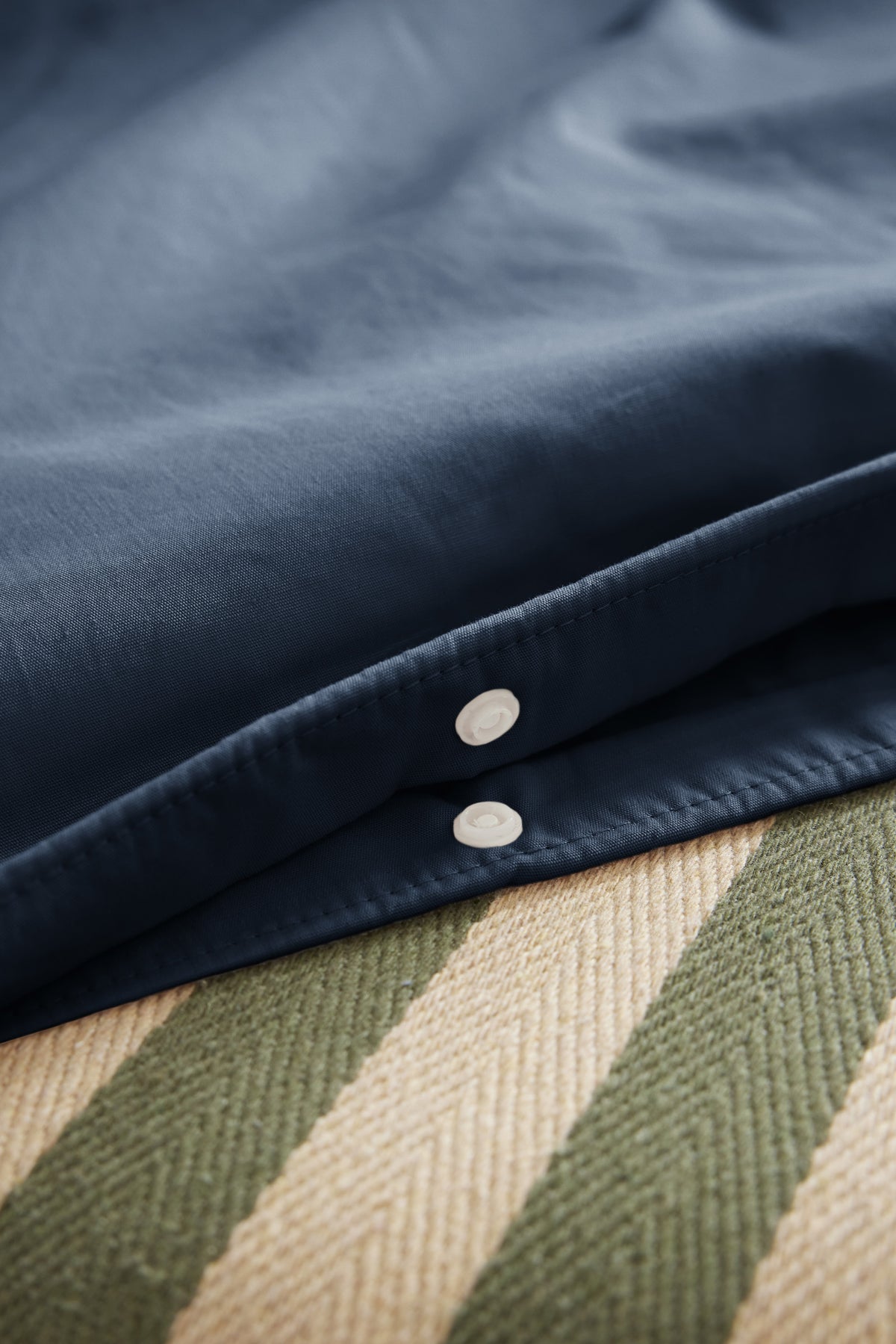 Bally - Påslakan Enfärgad Percale - 100 % Bomull - Midnattsblå