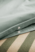 Bally - Dekbedovertrek effen percale - 100% katoen - Celadon