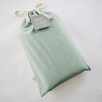 Bally - Dekbedovertrek effen percale - 100% katoen - Celadon