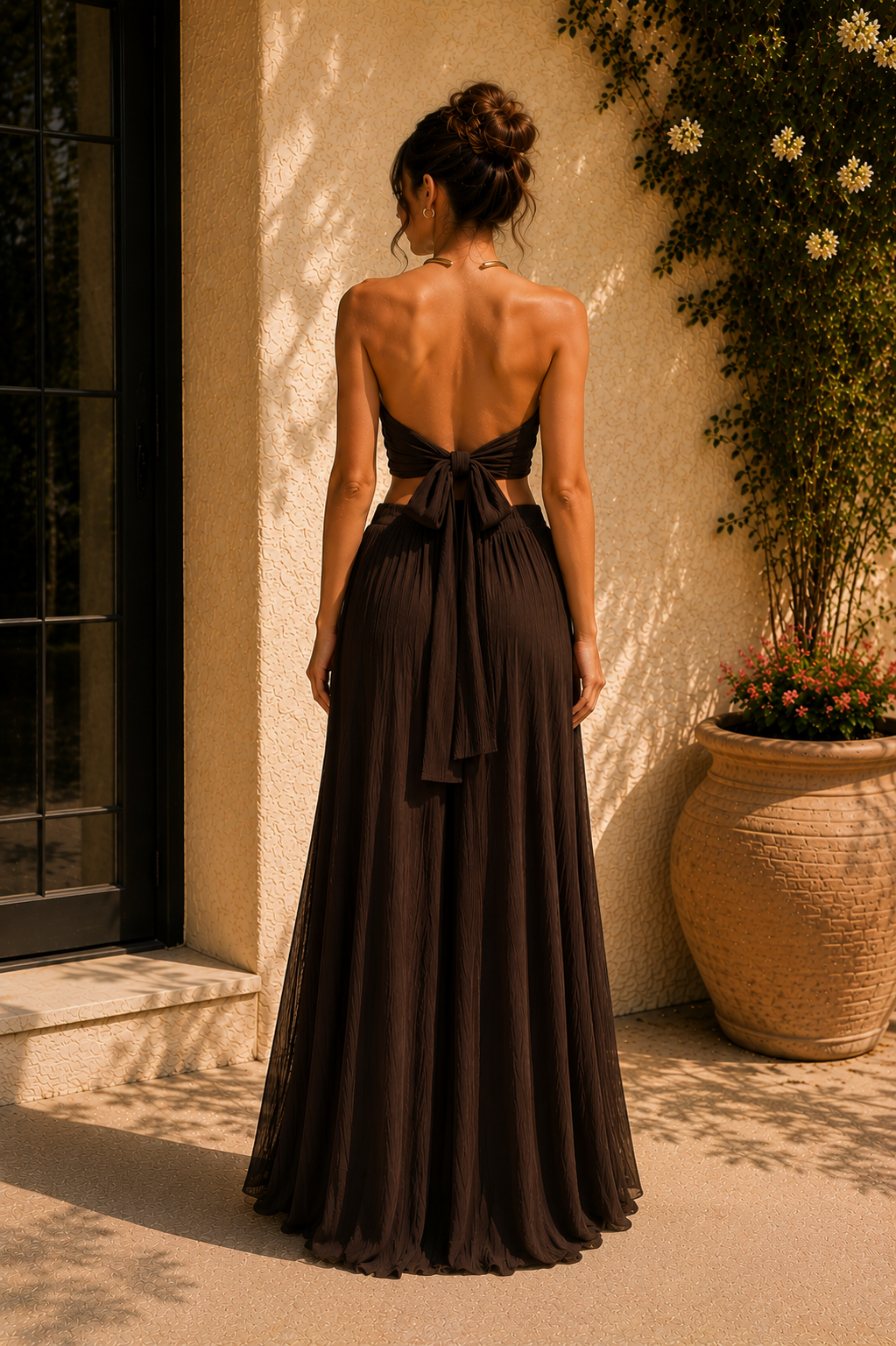 Vestido Nil - Choco