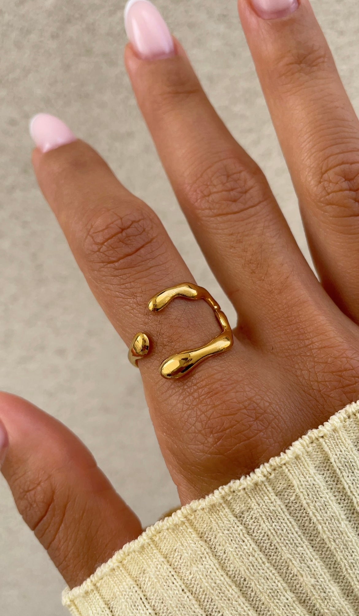 Anillo de ganchillo