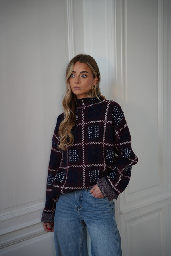 Nala Marine - Checked Sweater