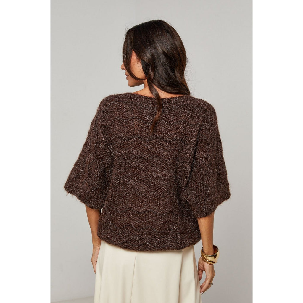 Sweter - Czekoladowy