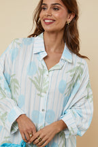 Robe Chemise - Ciel