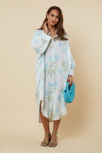 Robe Chemise - Ciel