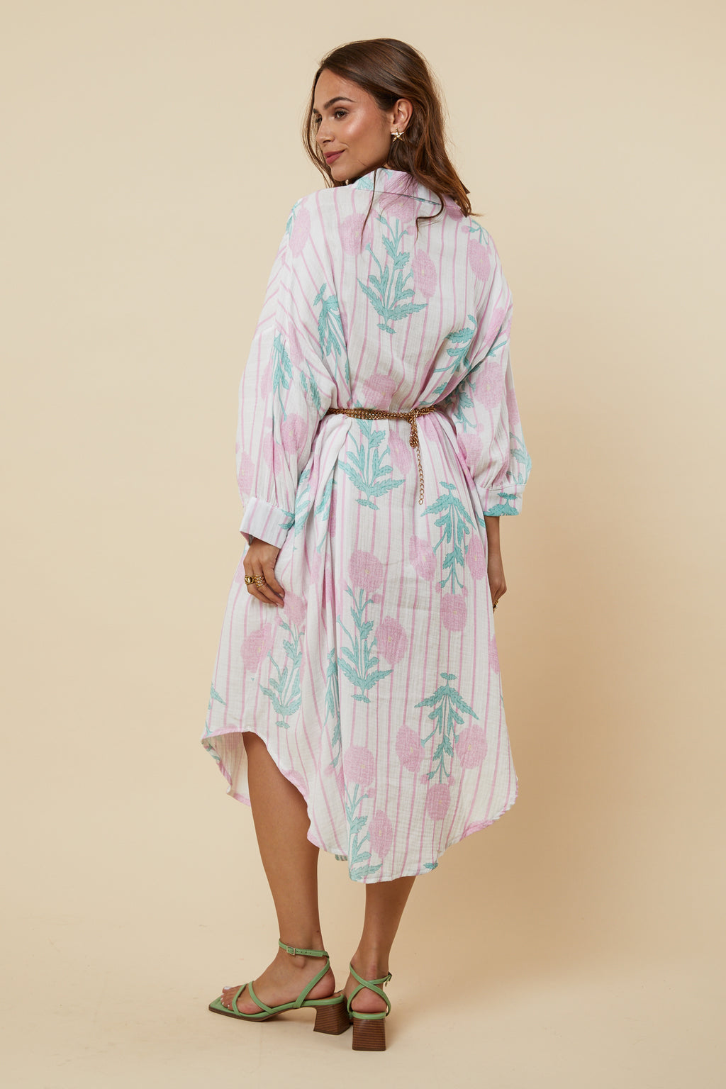 Robe Chemise - Rose