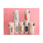 Sewing Kit - 7 Sew-on Makeup Remover Wipes - Ecru/Gold