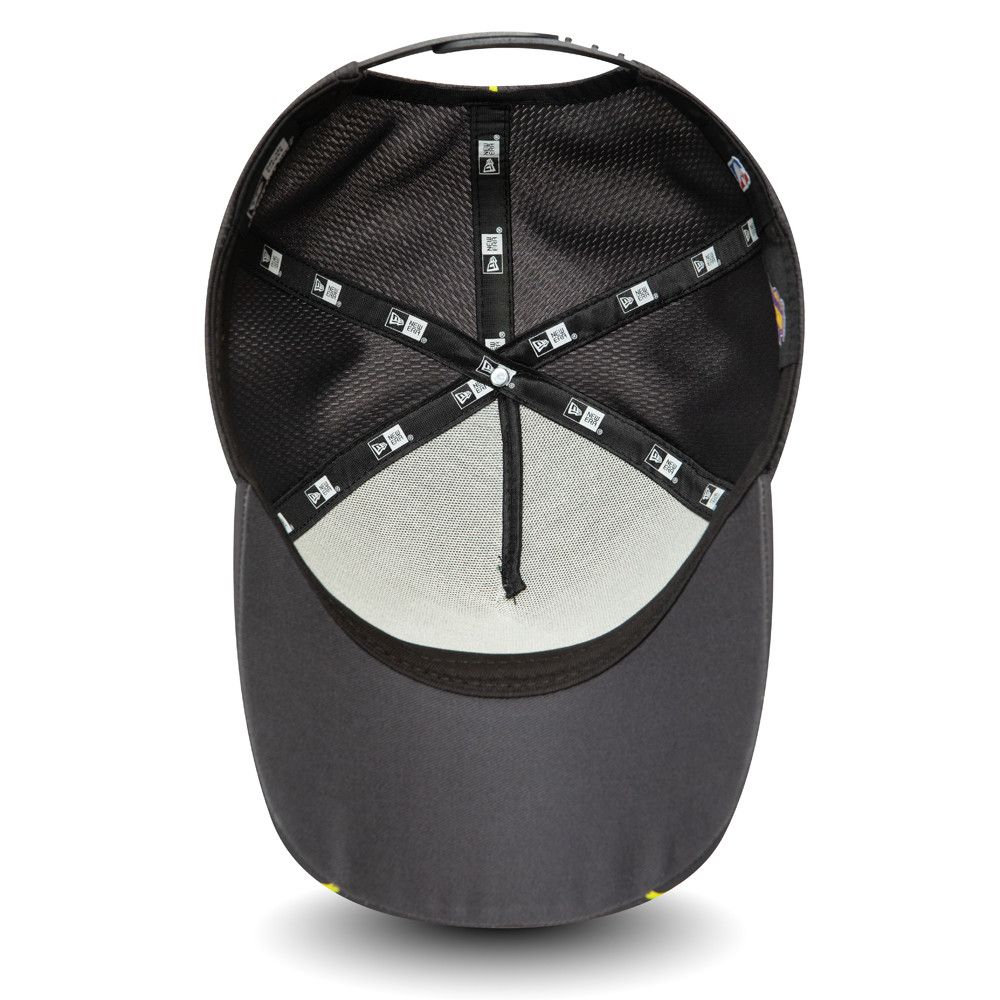 Casquette New Era Feather Pipe Trucker Los Angeles Lakers