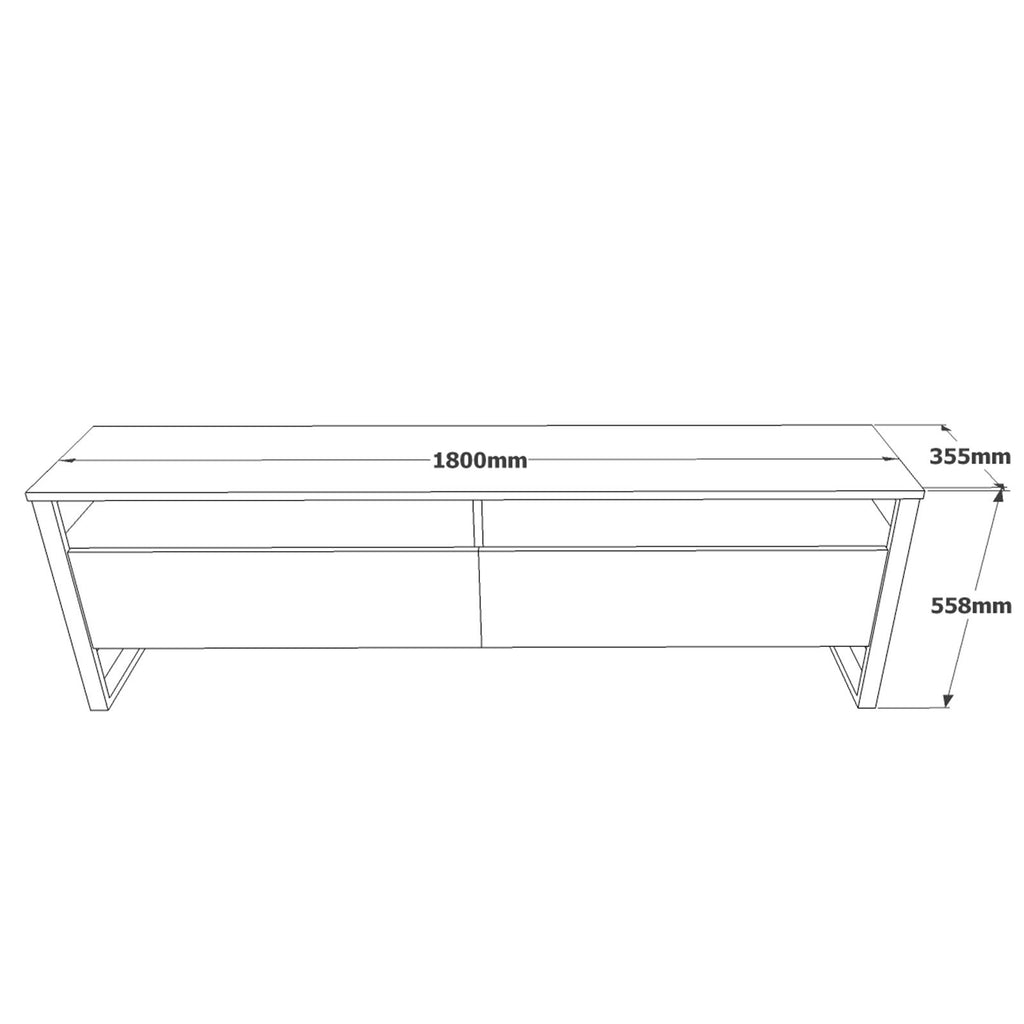 Mueble TV Ml19-A - Pino Atlántico