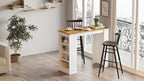 Bar Tables St1-Aw - Atlantic Pine / White
