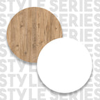 Bar Tables St1-Aw - Atlantic Pine / White