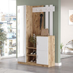 Dd7-Aw Hallway Furniture - Atlantic Pine / White