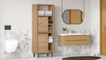 On10C-S Bathroom Cabinet - Walnut