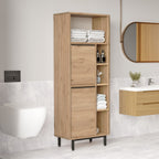 On10C-S Bathroom Cabinet - Walnut