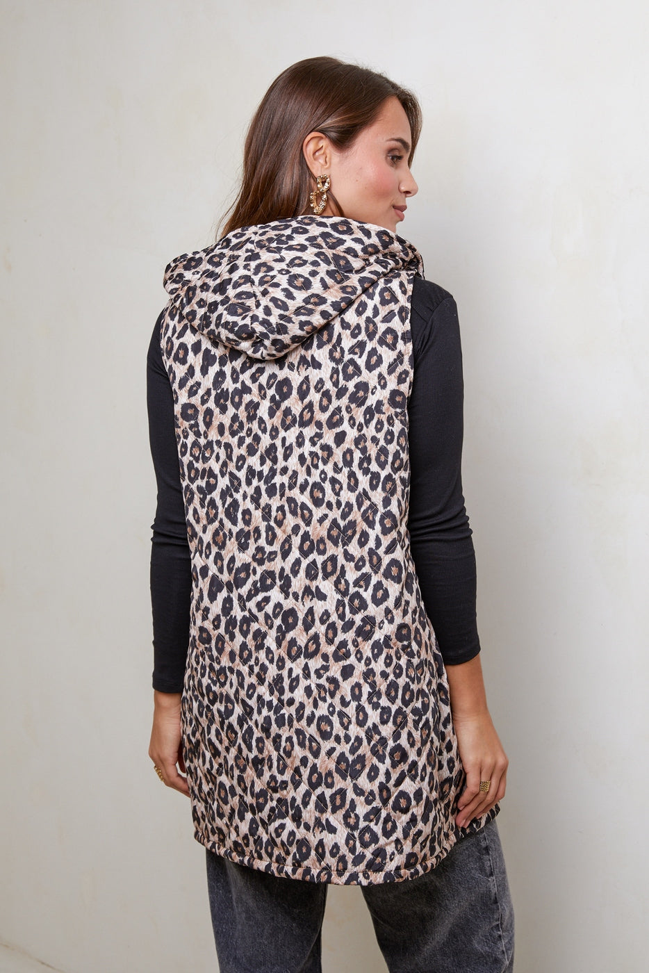 Anorak sin mangas - Camel