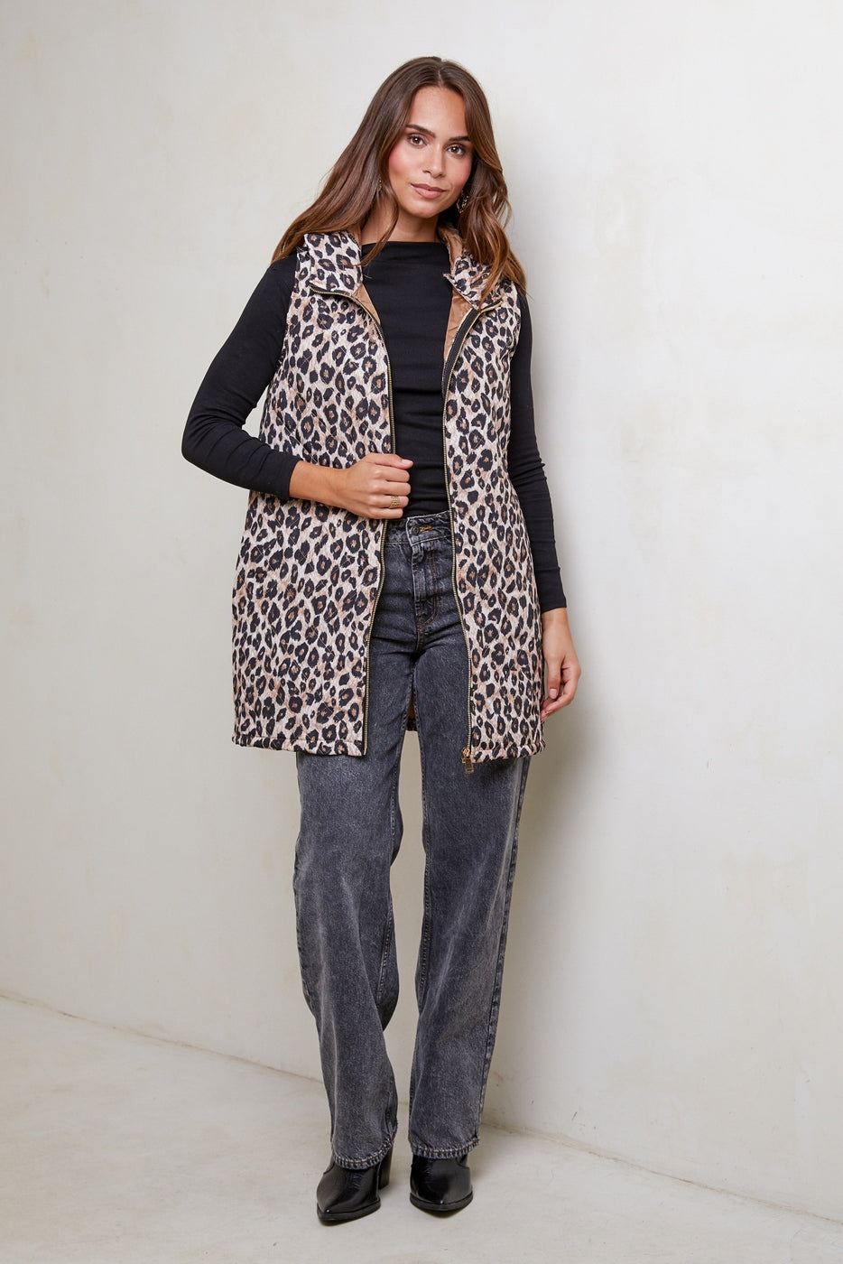 Anorak sin mangas - Camel