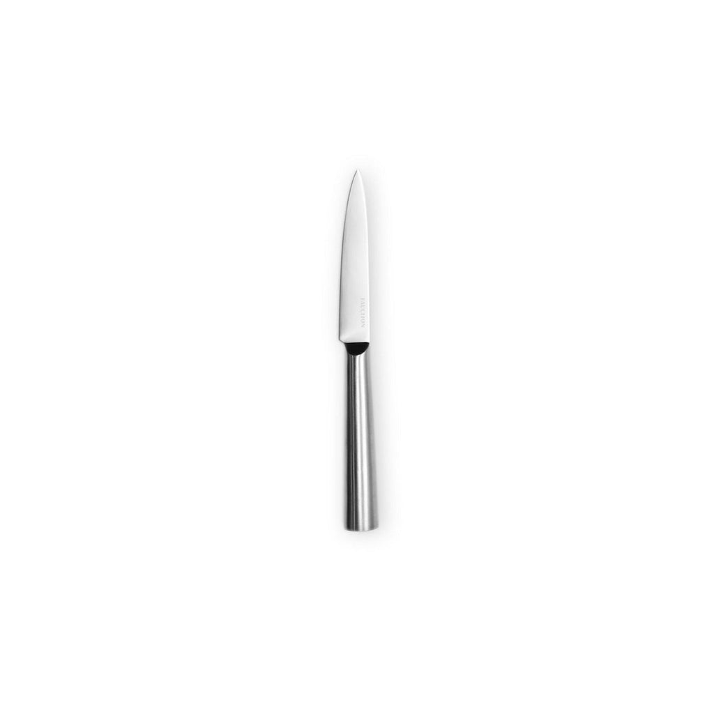 Fauchon - Cuchillo multiusos con acabado espejo y funda protectora - 23 cm - Acero inoxidable