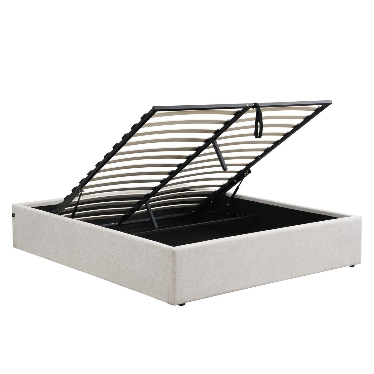 Zia - Storage Bed - Heather Fabric