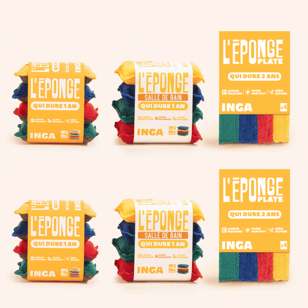Paquete de colores - Todas nuestras esponjas