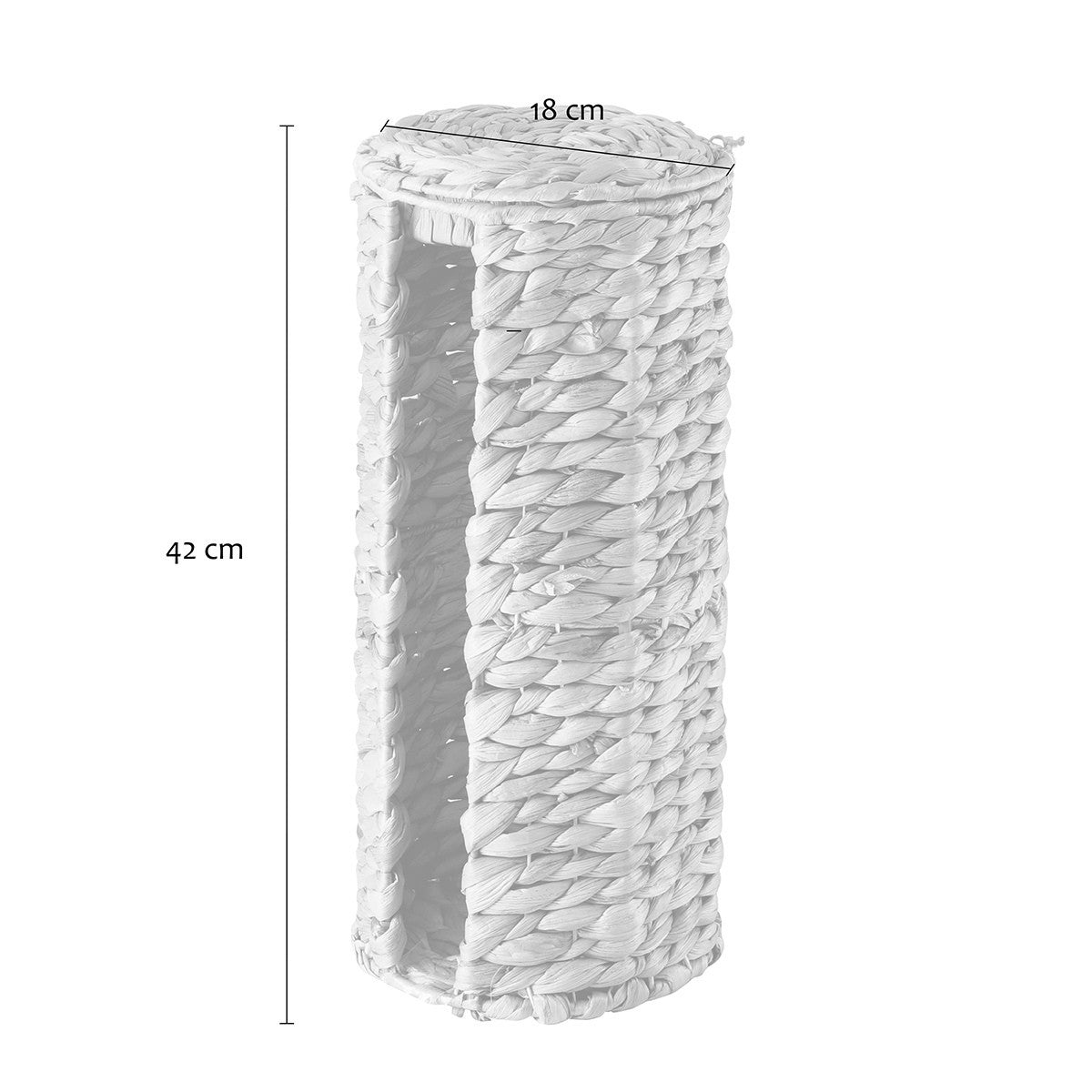 Maya - Almacenamiento para rollos de papel higiénico - Jacinto de agua