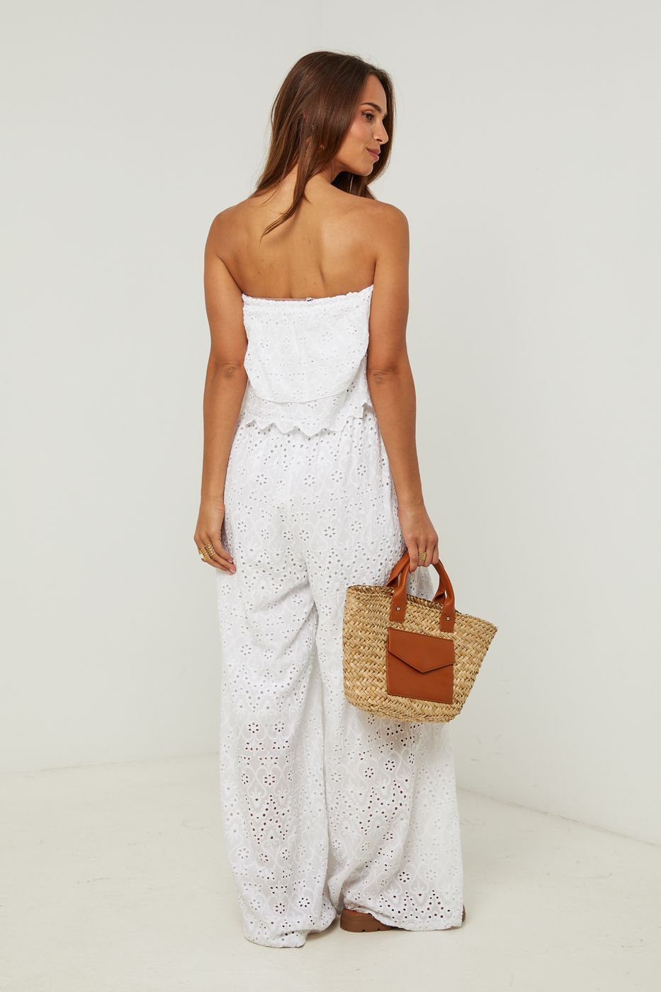 Ensemble Chemise Et Short - Blanc