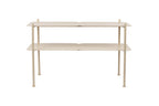 River L - Estante - Hierro - Arroz/Beige