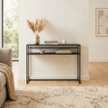 Olli - Console Table - Black Metal
