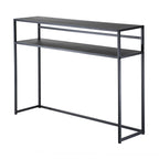 Olli - Console Table - Black Metal