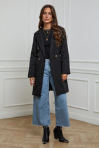 Gabardina - Negro