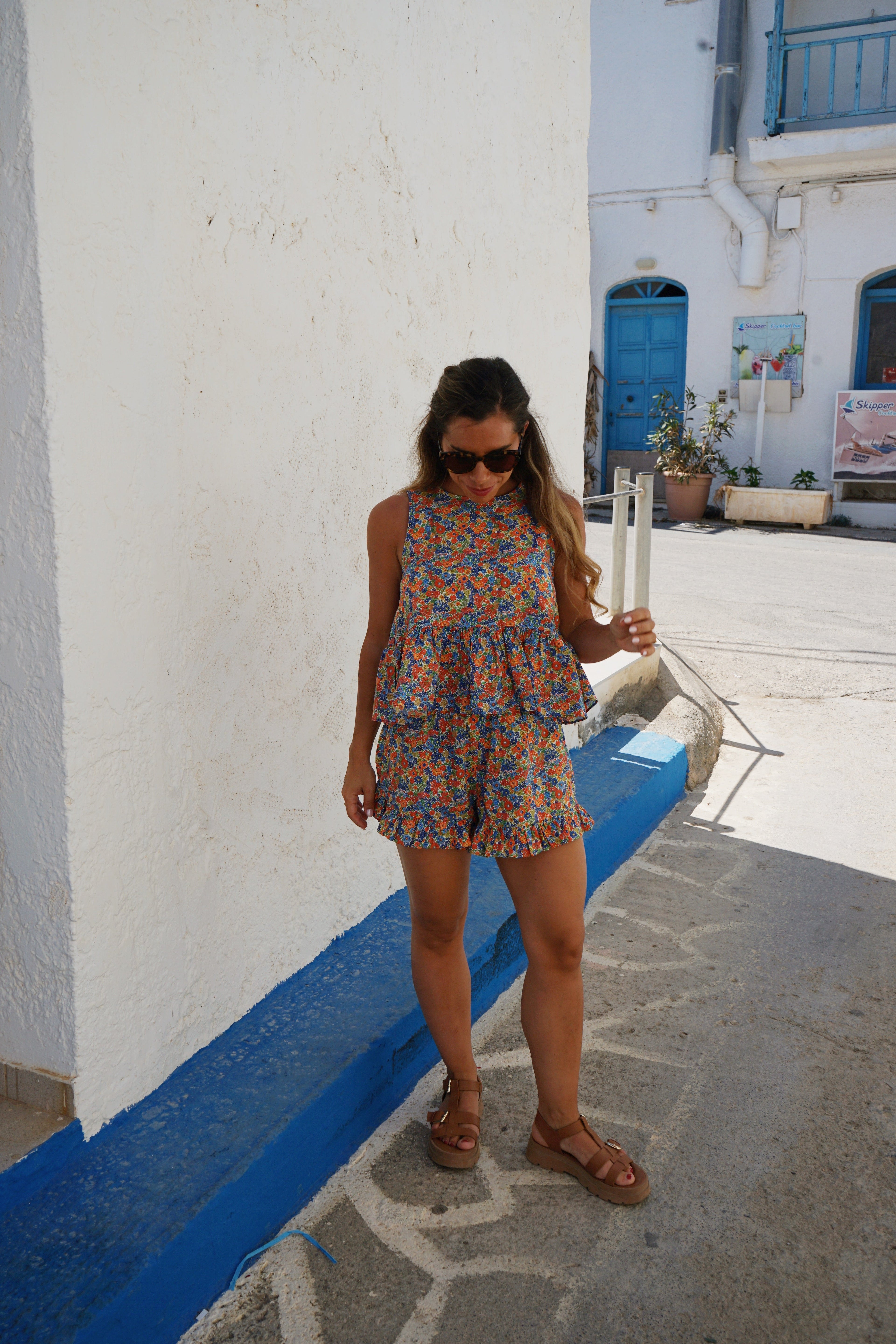 Top Suzanne Liberty Bleu