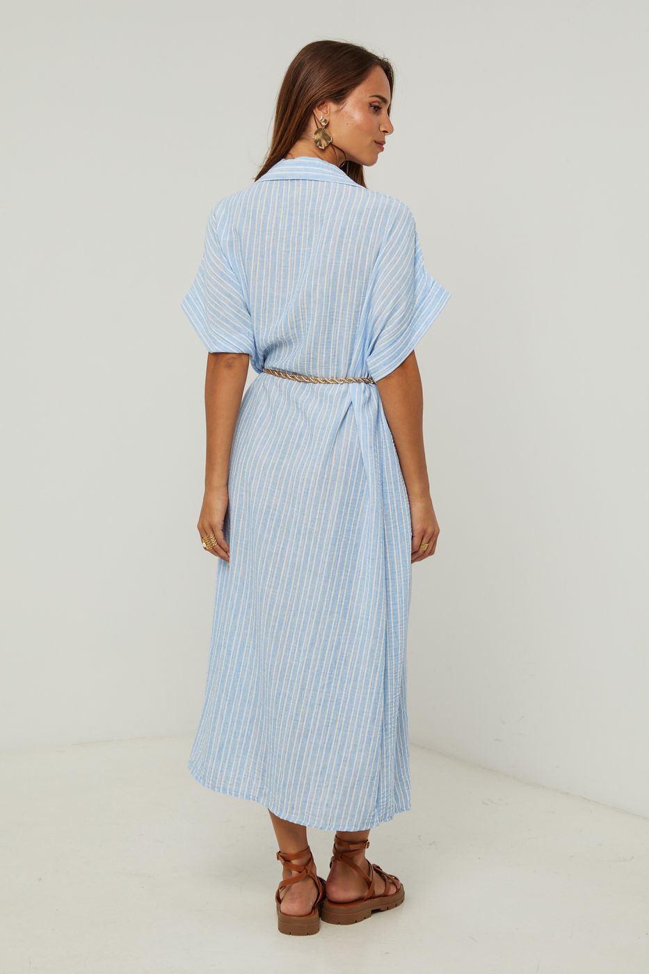 Robe Chemise - Ciel