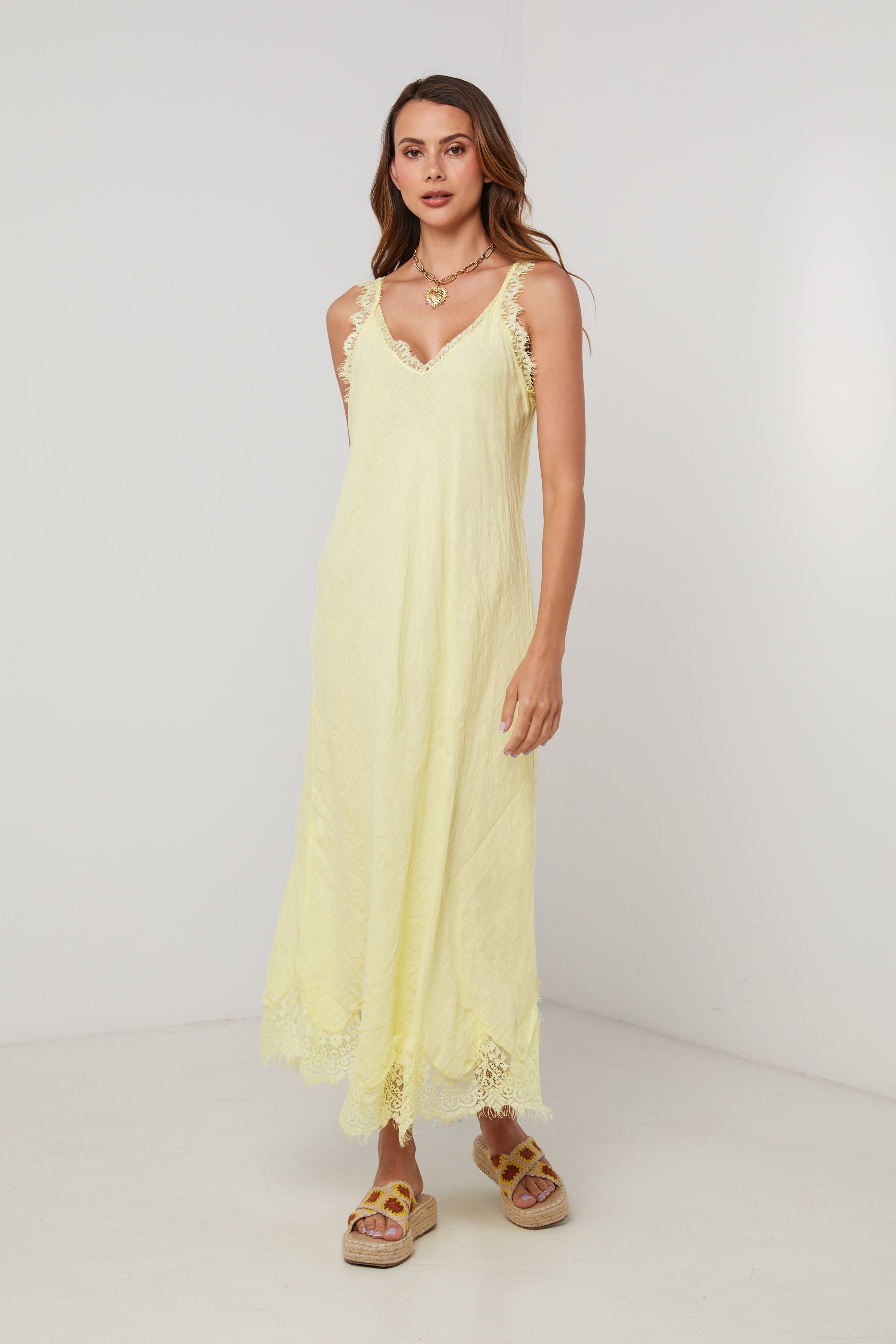 Dress - Yellow - Women