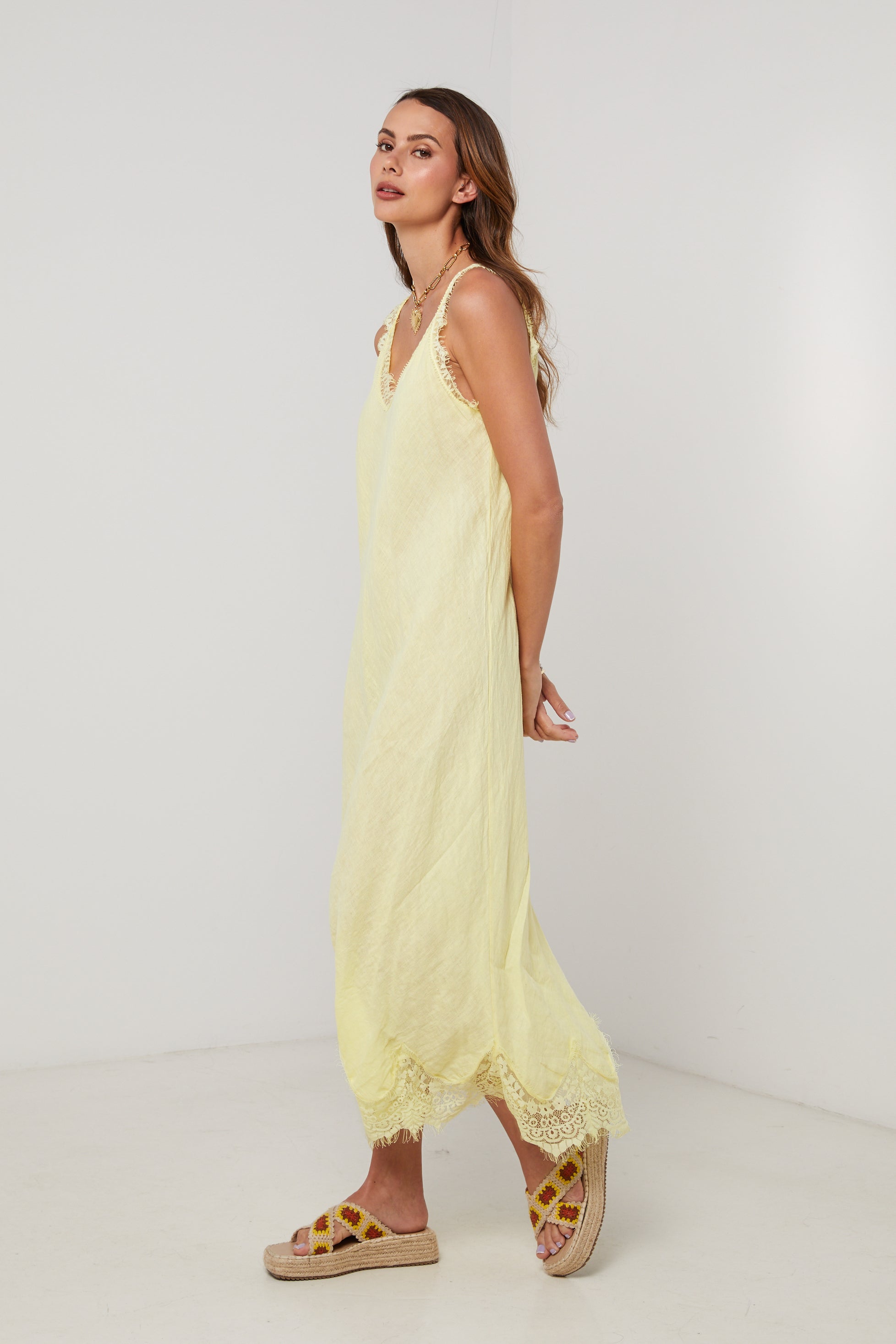 Dress - Yellow - Women