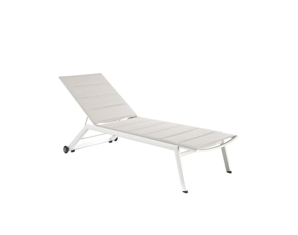 GESCOVA - Transat Minorca/Mallorca De Collection Cèdre Rouge - Alu White/Textile Light Grey