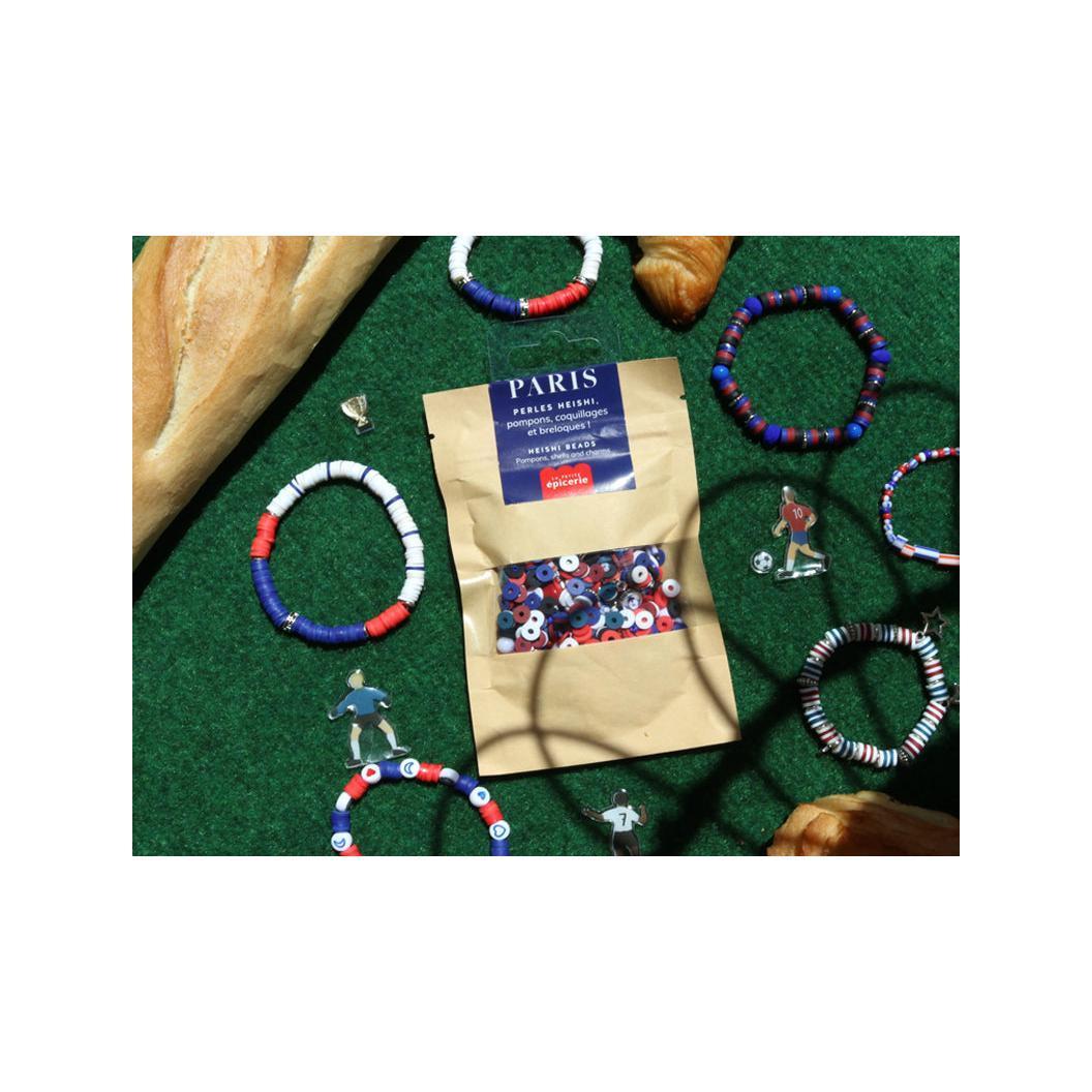 Mix of Heishi Beads and Charms - France