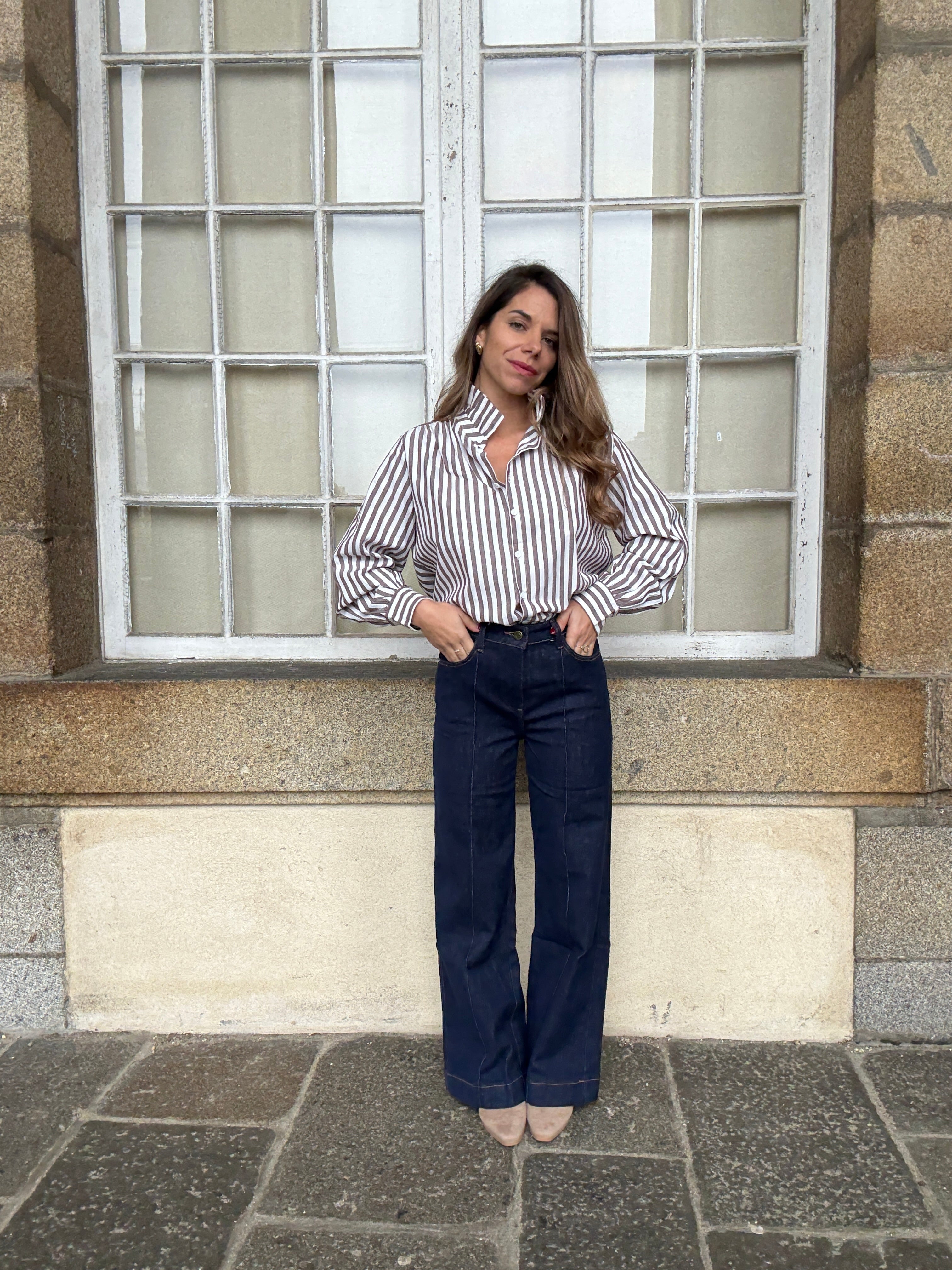 Blusa a rayas Suzanne Café