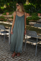 Darcy Long Dress - Khaki