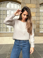 Pull Anna taupe